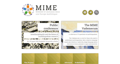 Desktop Screenshot of mime-project.org